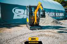 Mini Koparka Berger Kraus BK1500KSR z kabiną 1500kg YANMAR