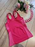 Koszulka fitness malinowa H&M xs s 34 36 malinowa l.o.g.g  sport
