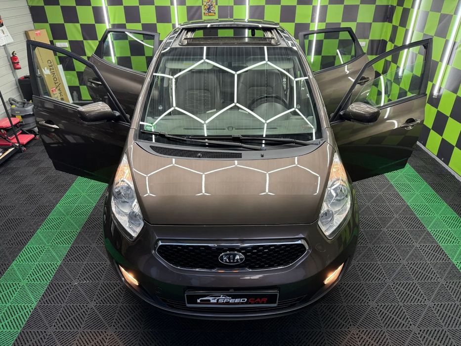 Kia Venga 1.6i-FULL OPCJA PLATINUM-Panora.DACH-Skóra Klimatr Grz.fotele 1 Właści