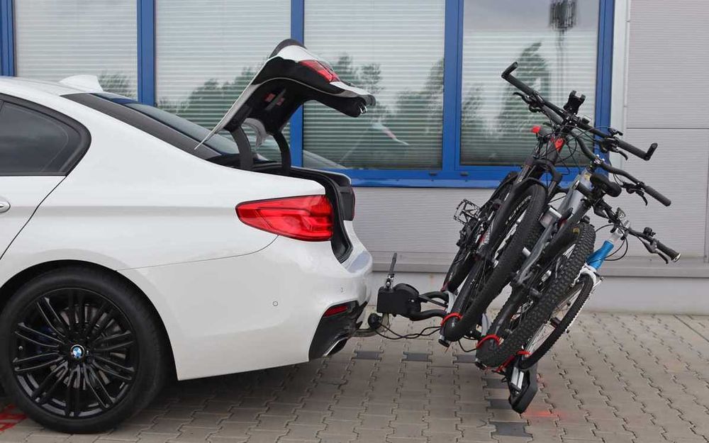 Bagażnik rowerowy na hak  3 rowery GODNY POLECENIA NOWY