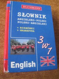 duży Słownik angielsko-polski polsko-angielski BUCHMANN 30000 haseł