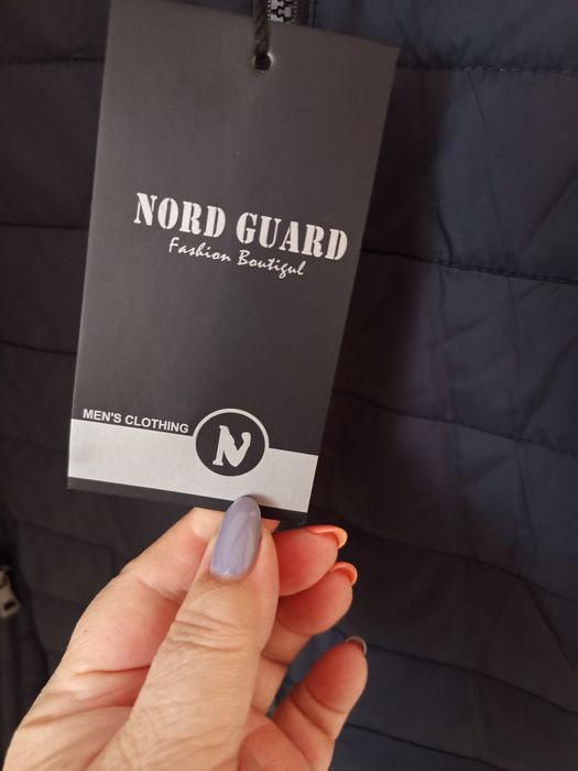 Нова чоловіча куртка єврозима синього кольору