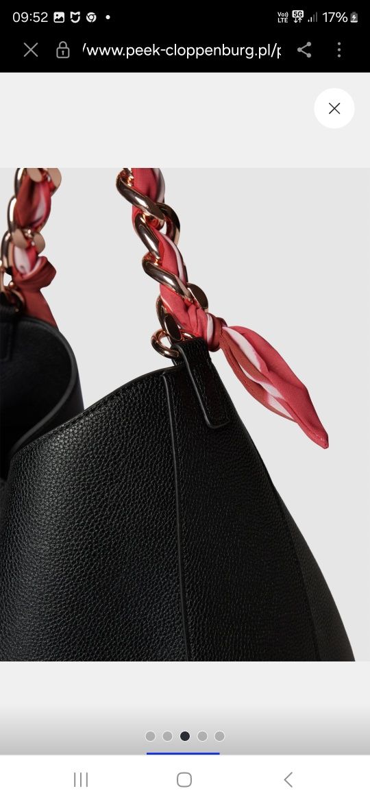 Torba Armani Exchange piękna wstążka