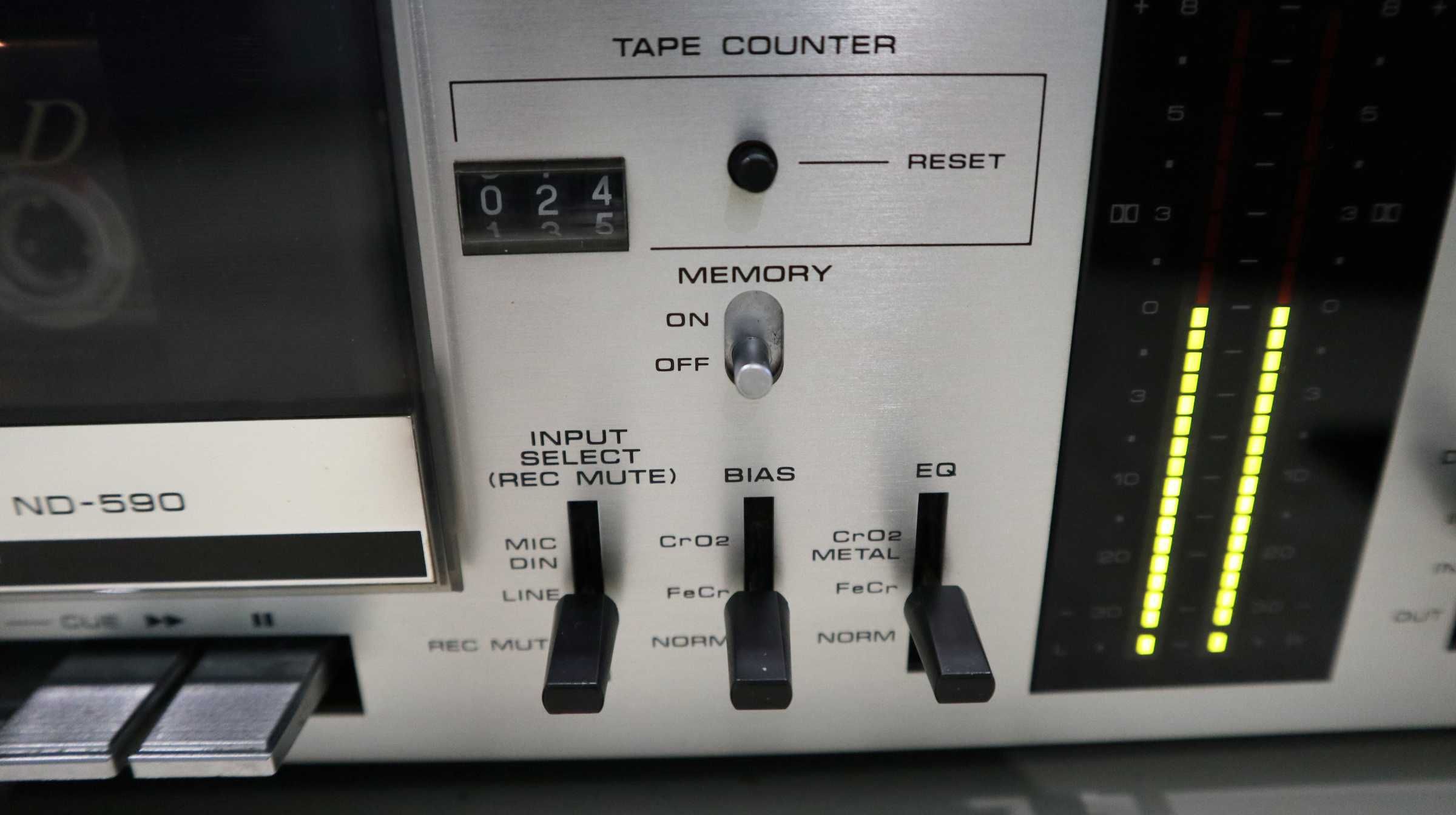 Кассетная дека NIKKO ND-590 Япония идеал