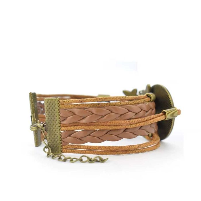 Van Gogh. Taras z kwiatami. Urocza bransoletka.