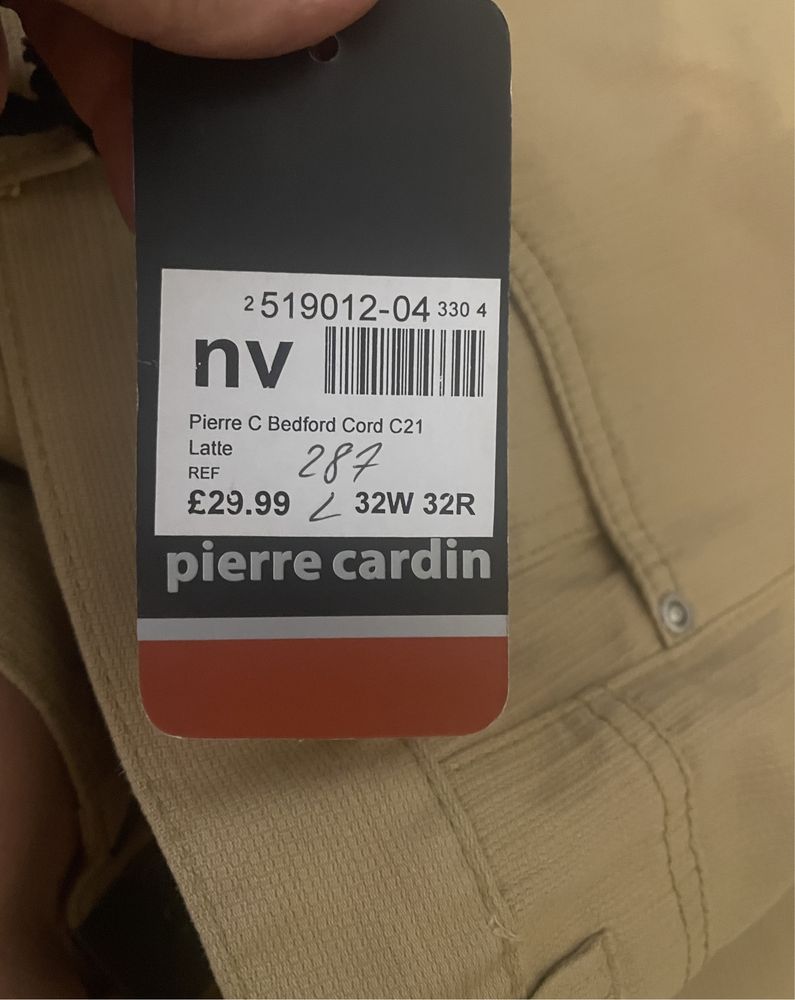 Męskie spodnie PIERRE CARDIN 32W 32R