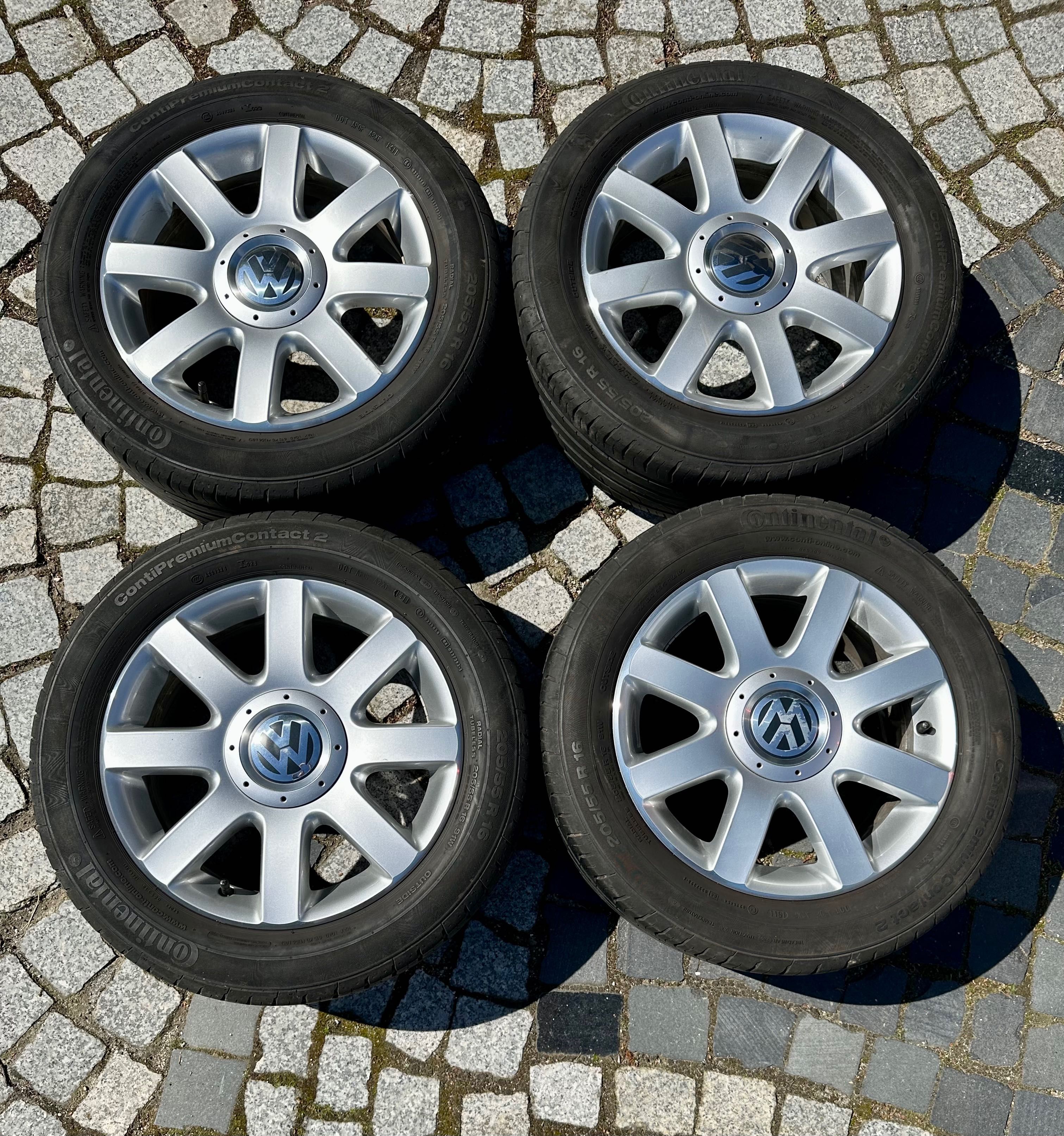 Koła Alufelgi Alu  Volkswagen 16"  5x112 Golf Touran Passat 205/55 R16