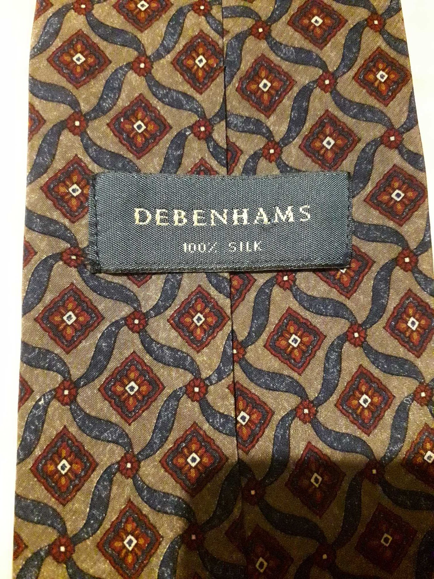 Редкий галстук Debenhams Англия краватка