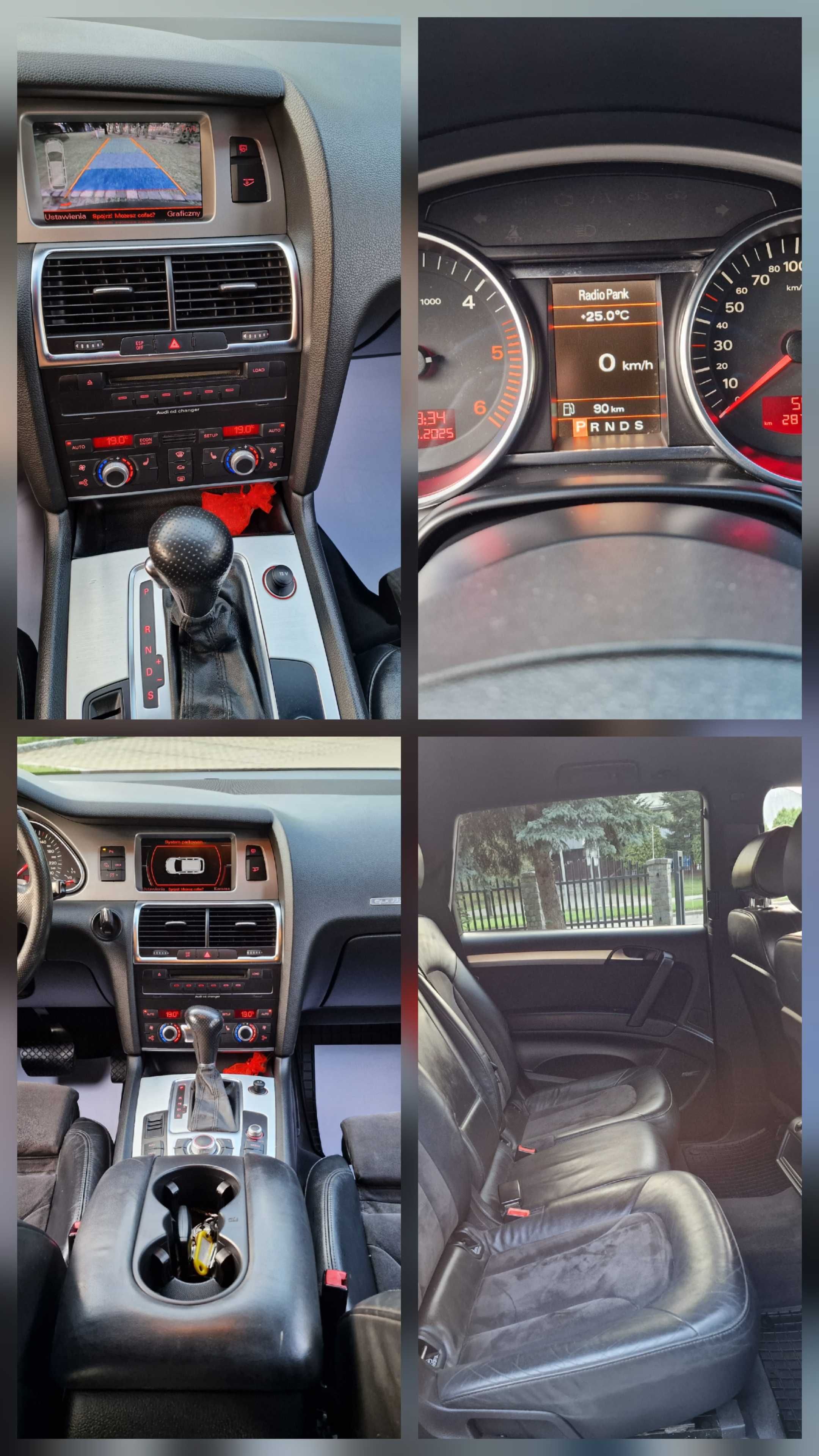 Audi Q7 S-Line Sport Plus Quattro 3.0 TDi*233Ps*Skóry-Alcantara