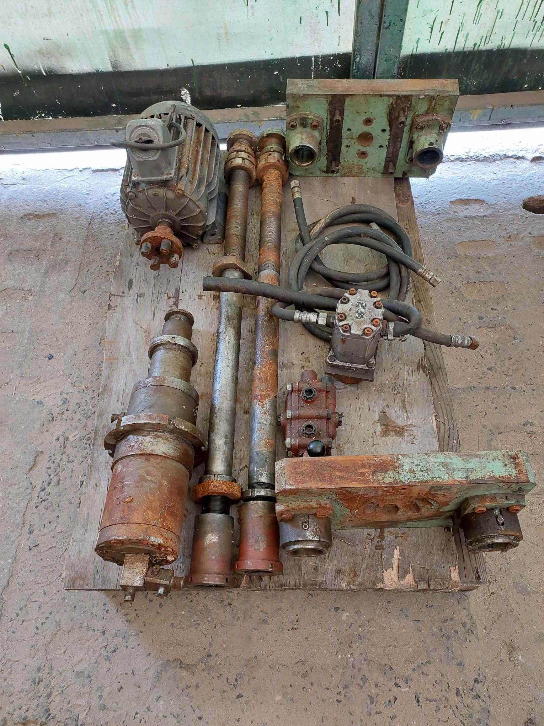 Prasa hydrauliczna kolumnowa słupy pompa dł słup 1,1m warsztat dom