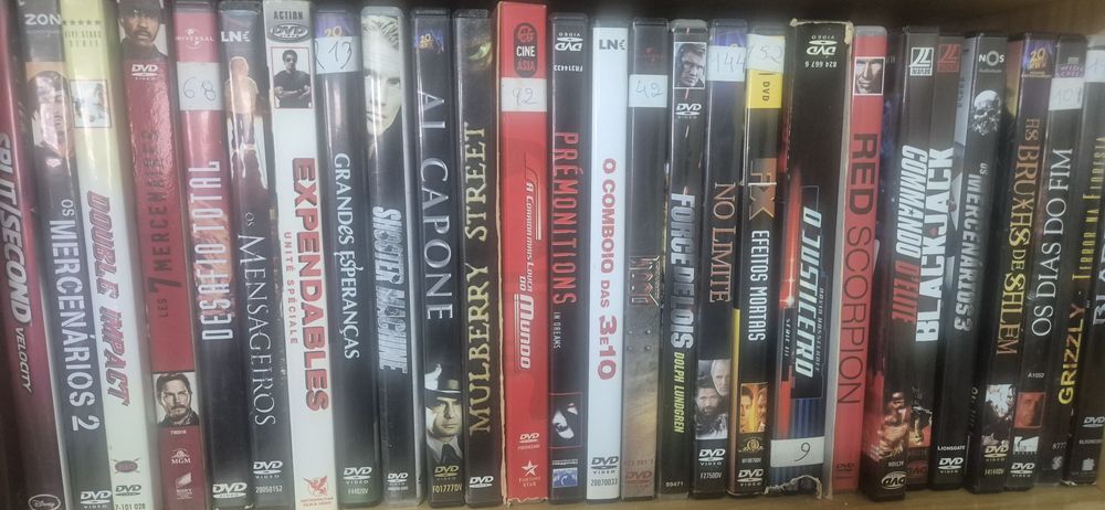 Dvd's bem estimados filmes anos 80 coleção.