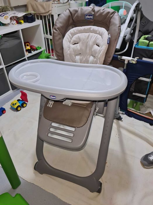 Chicco Cadeira Papa Polly Magic Relax Graphite