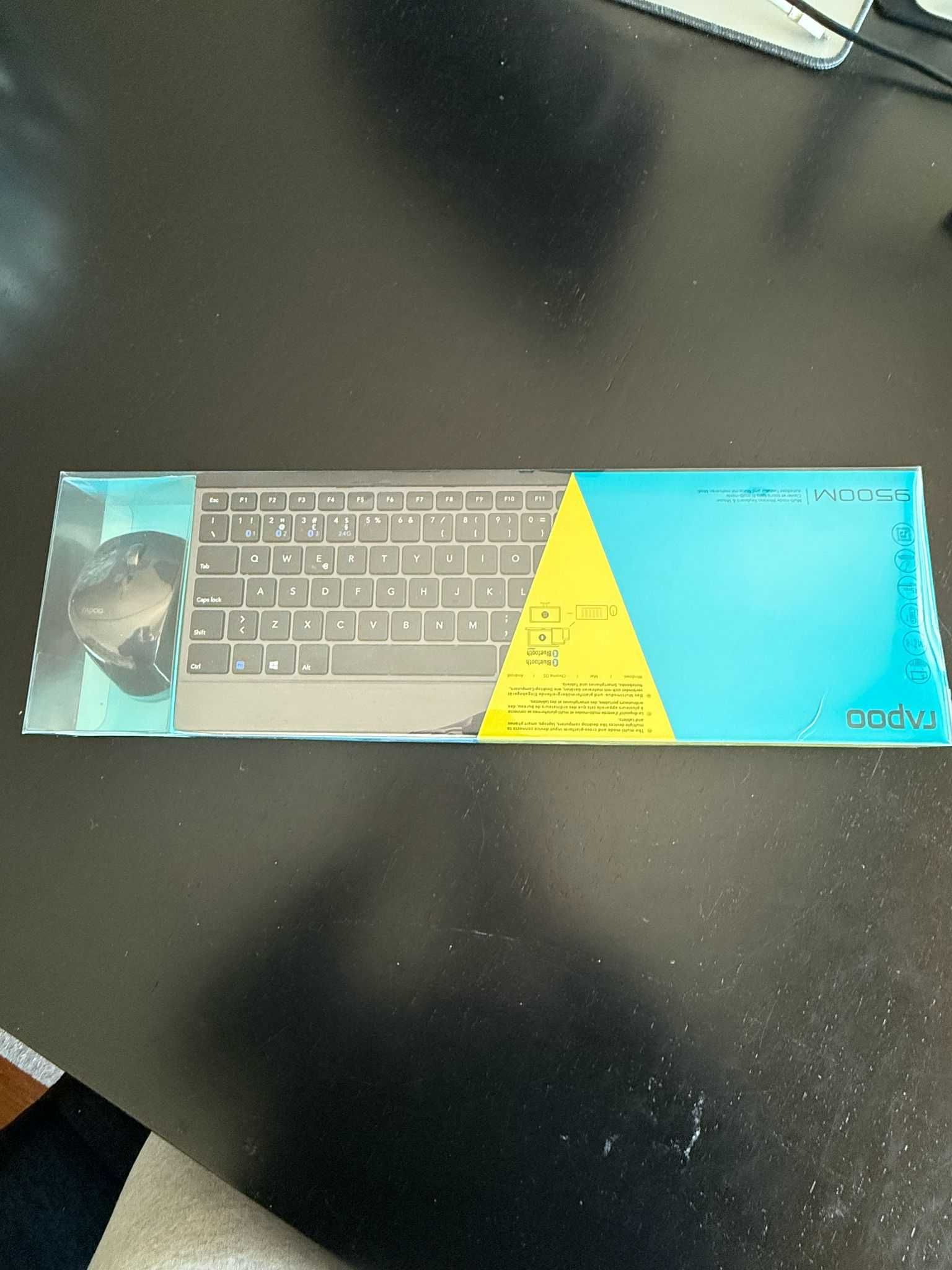 Teclado + Rato Rapoo 9500M Ultra Slim