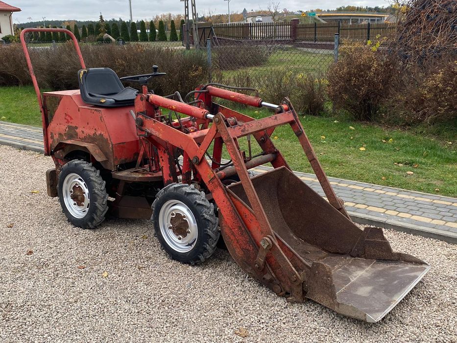 Mini Ładowarka Przegubowa Weidemann 90cm Scheaff Łyżka Widły