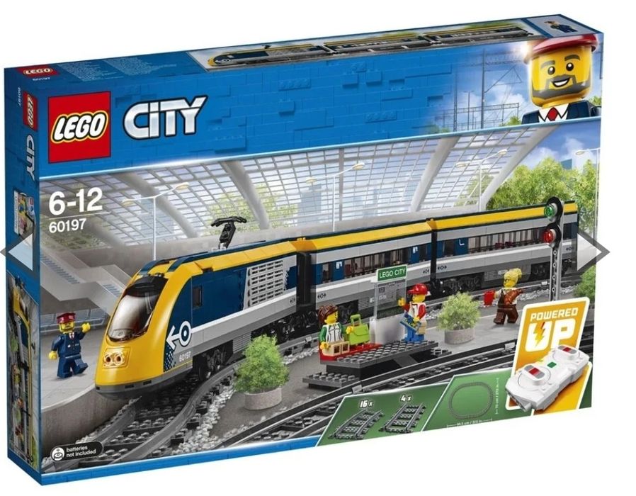 Залізна дорога Lego CITY 60197