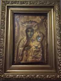 Złoty obraz Matki Boskiej z Dzieciątkiem