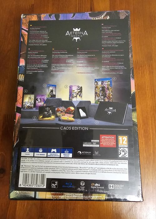 Aeterna Noctis Caos Edition ps4 ps5