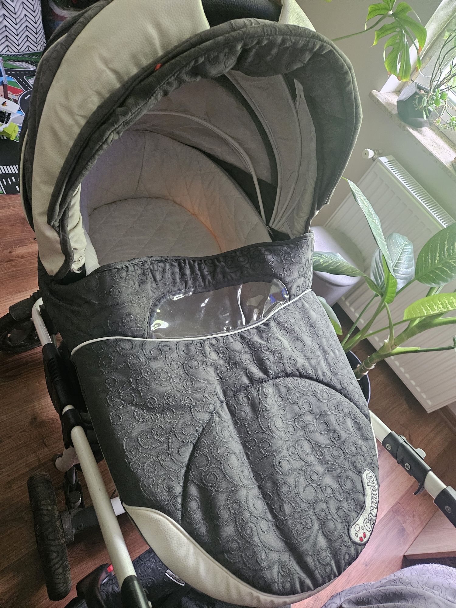 Wózek 3w1 camarelo