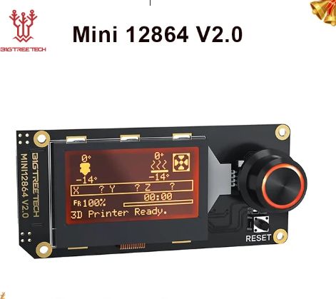 bigtreetech mini12864 v2.0 lcd inteligentny wyświetlacz panel