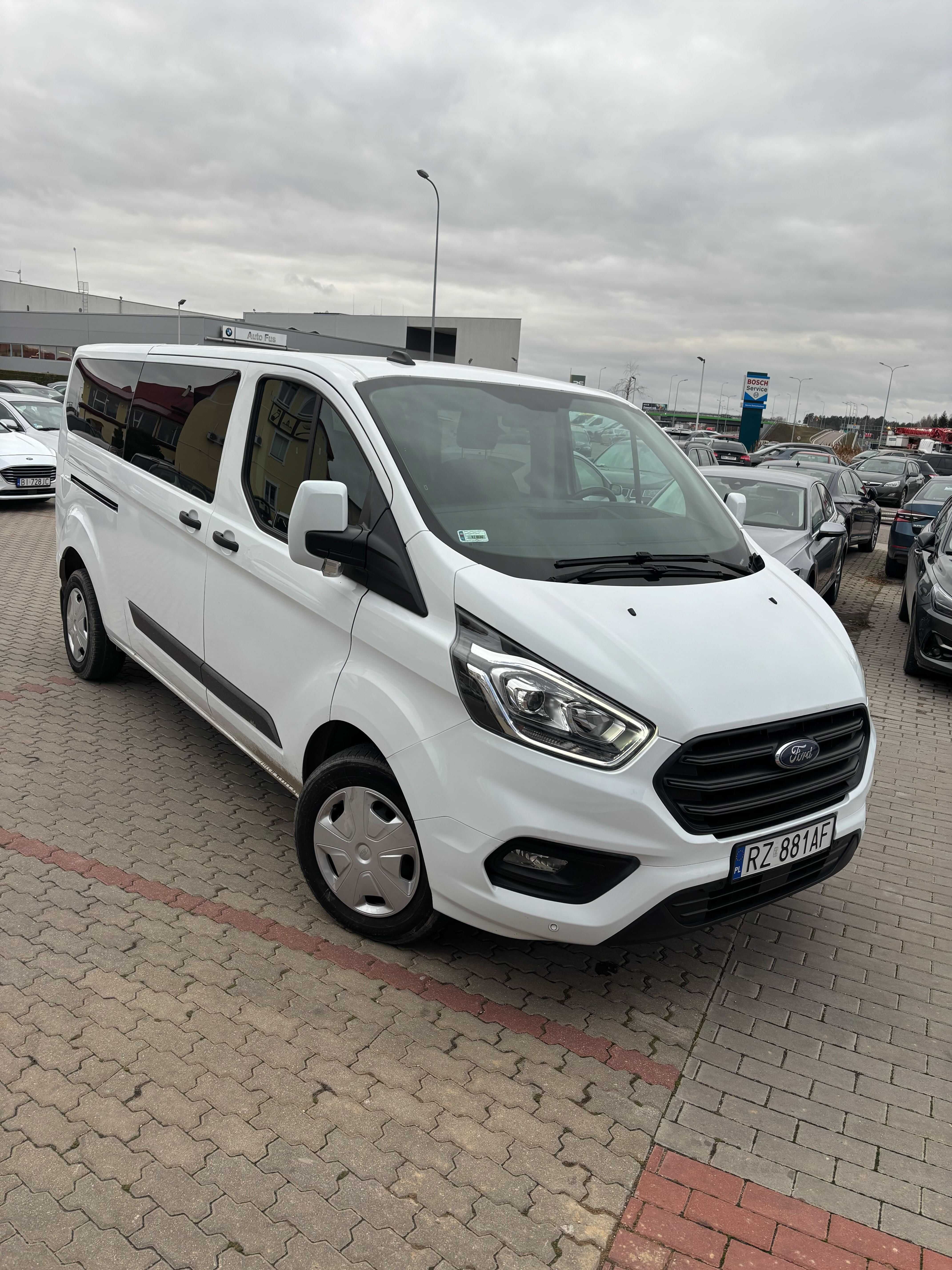 Ford Transit Custom, 2.0, L2H1 - na prywatne raty bez BIK i KRD