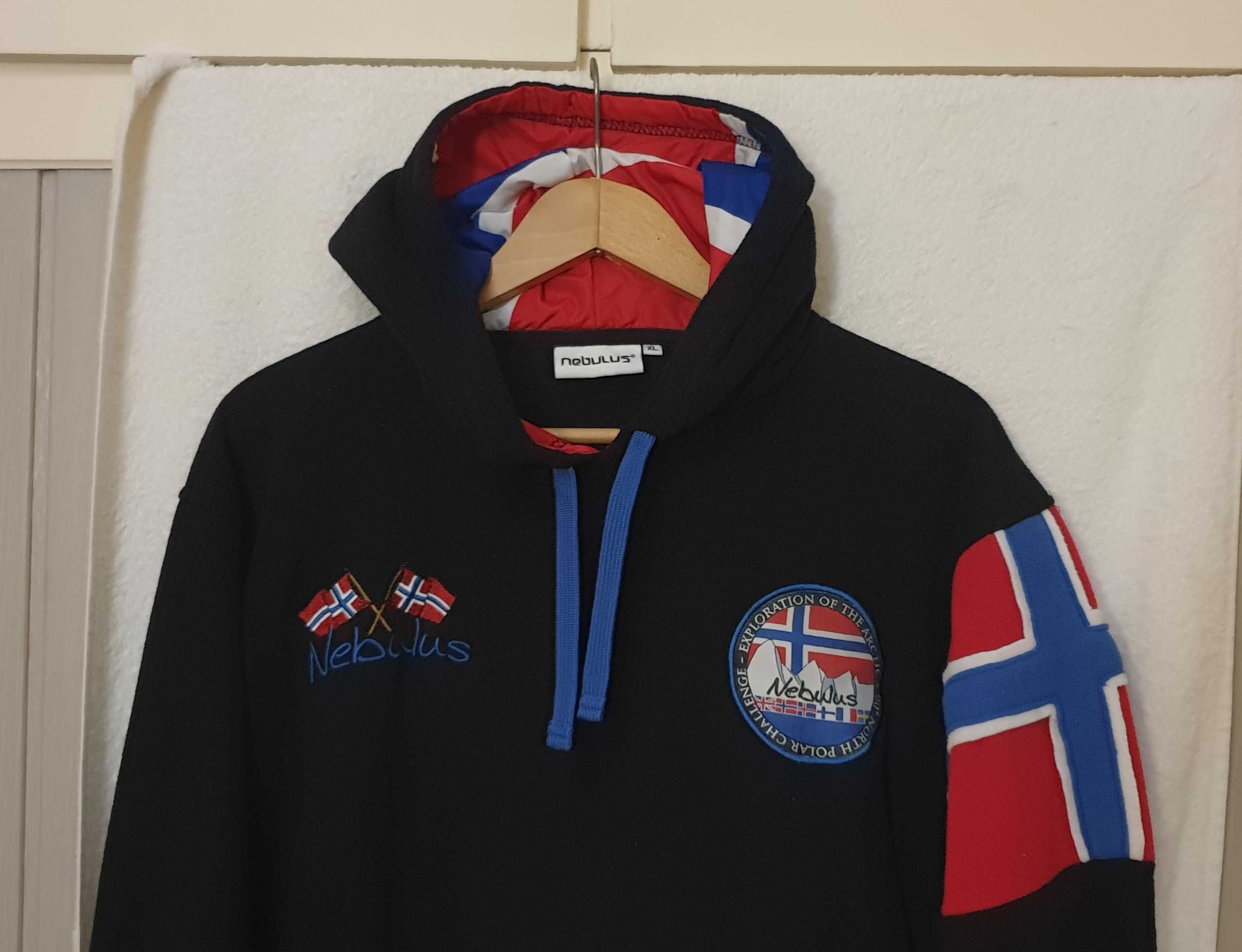 Oryginalna męska bluza polar Nebulus Norway rozm.XL