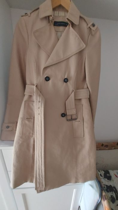 Płaszcz trencz Zara S