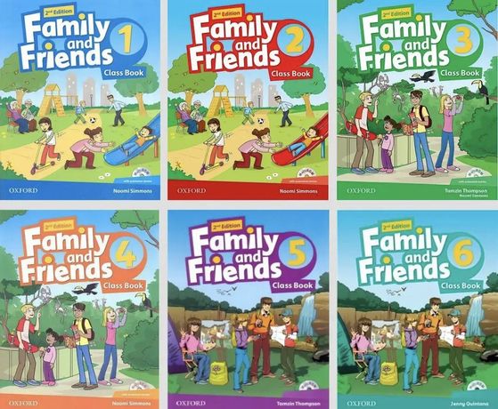 Family and Friends 0,1,2,3,4,5,6Якість книг чудова!