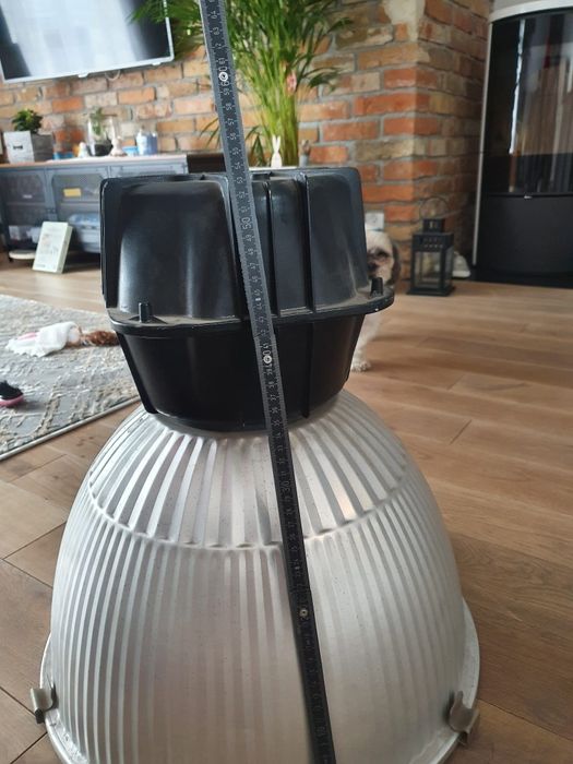 Lampa, żyrandol  w stylu loft , stara odnowiona