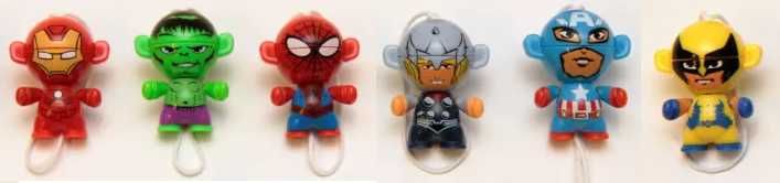 Lote Nº2 Kinder Bonecos