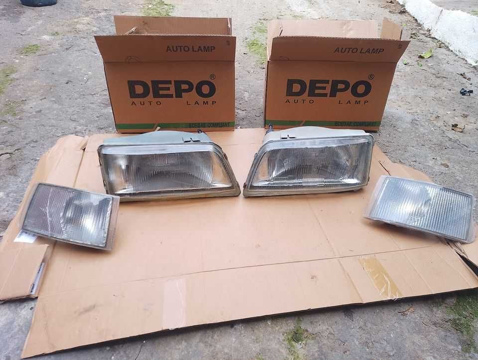 Conjunto Farois Peugeot Boxer, Ducato ou Jumper