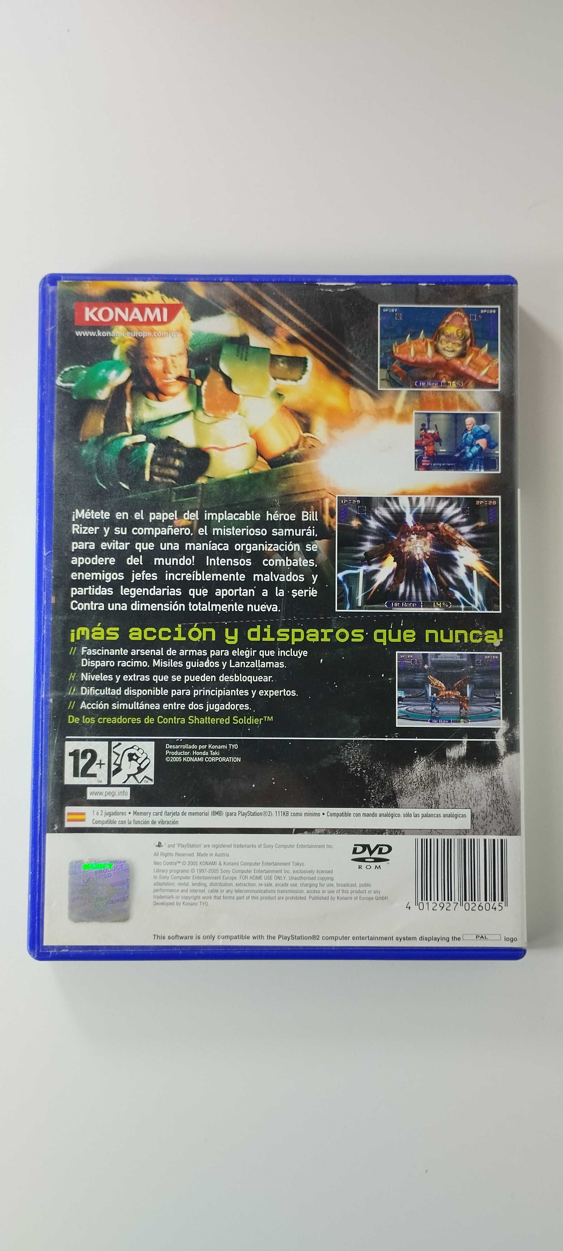 Neo Contra Playstation 2 PS2