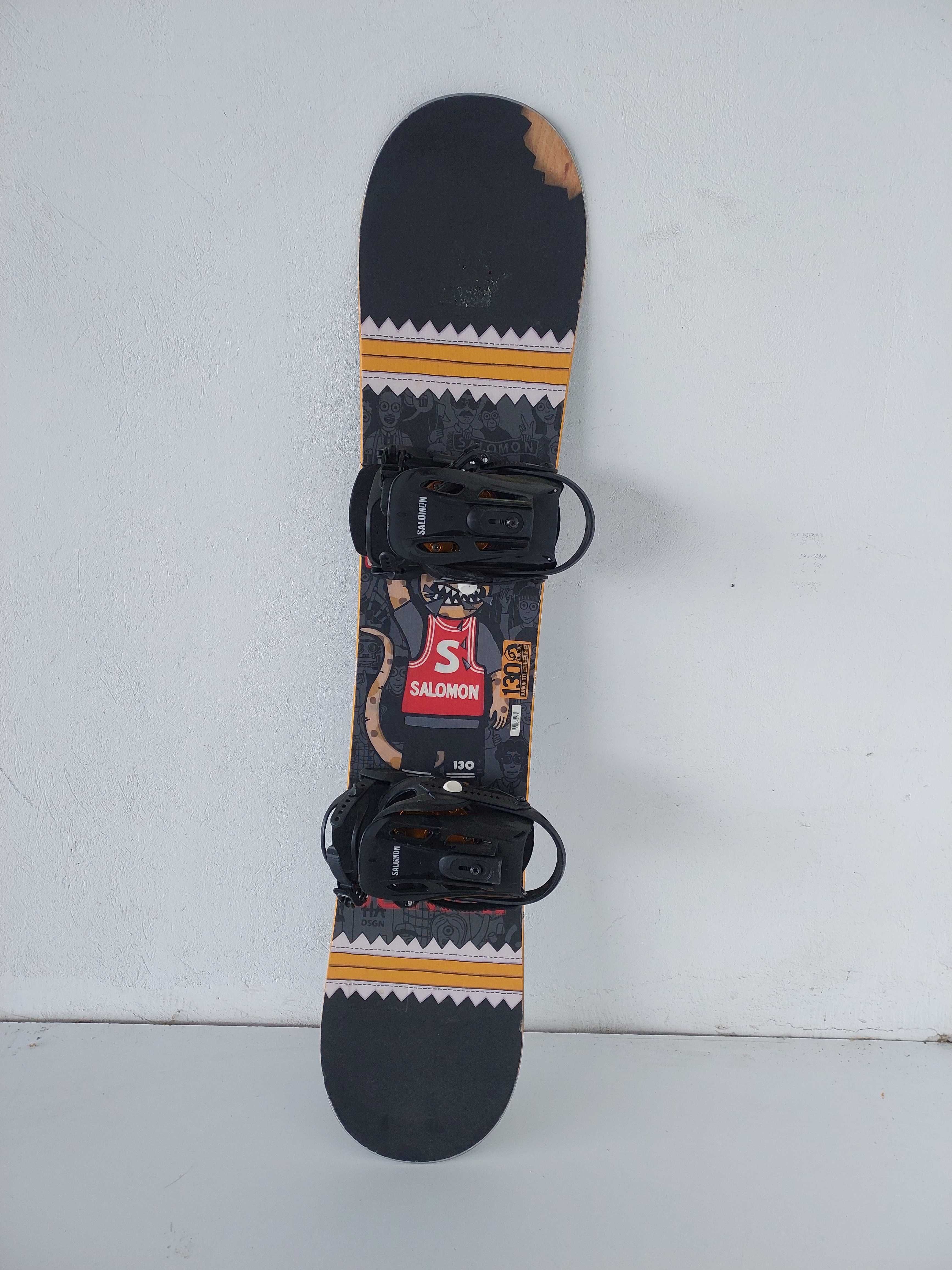 Deska snowboardowa SALOMON 130 CM rocker (7)