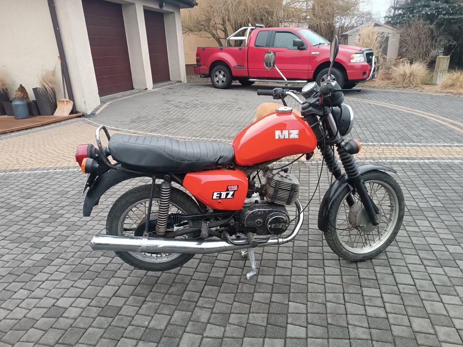 MZ Etz 125 zamiana zamienię na motocykl quad cross prl auto bus