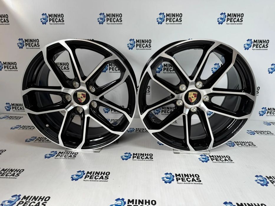 Jantes Porsche Cayenne GTS em 19 (5x130) Preto Polido