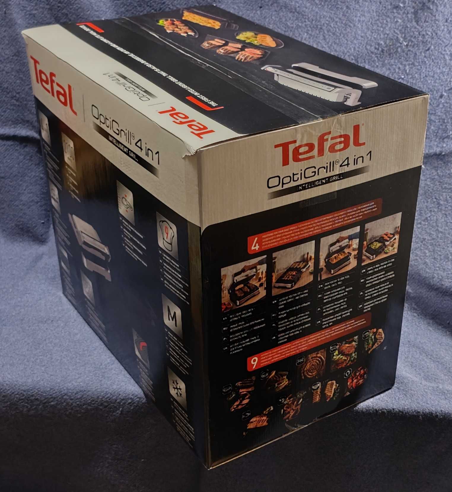 TEFAL OptiGrill GC774D30 4w1 NOWY!