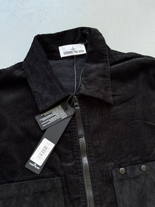 БЕЗ ПЕРЕДПЛАТИ: Рубашка-овершот stone island