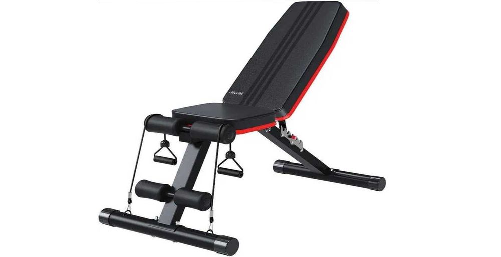 Składana ławeczka wielofunkcyjna Ativafit nośność do 150 kg