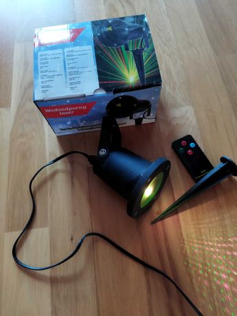 Projektor laserowy świąteczny - wodoodporny