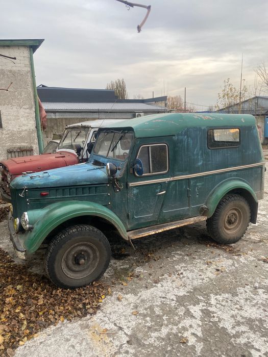 ГАЗ 69 на уаз мостах