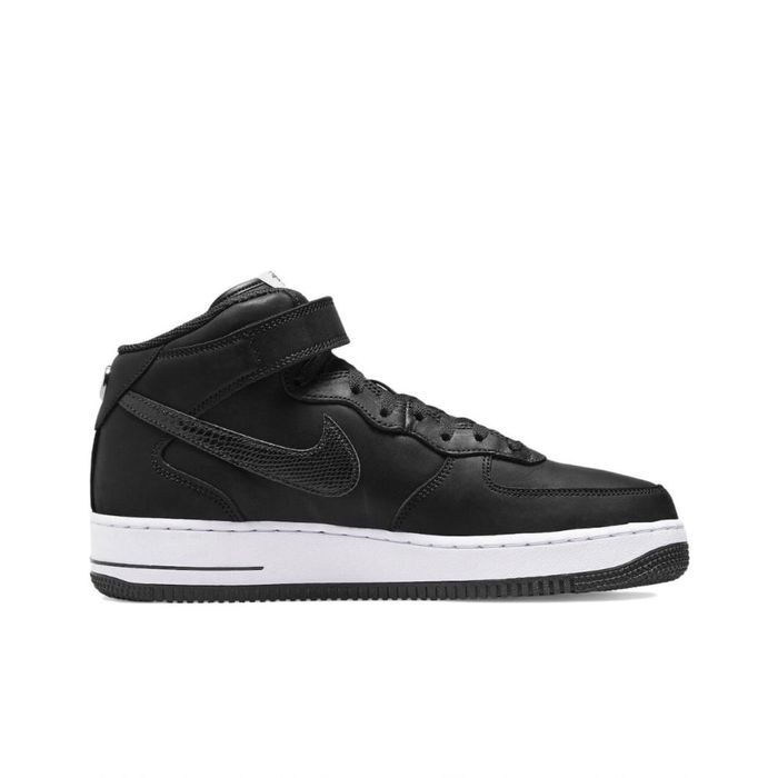 Кросівки оригінал нові Nike air force Stussy black new форси  найк кед