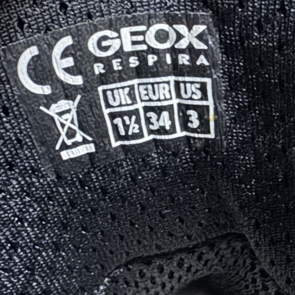 Черевики дімесезонні GEOX Оригінал 100% 34/36/37 р