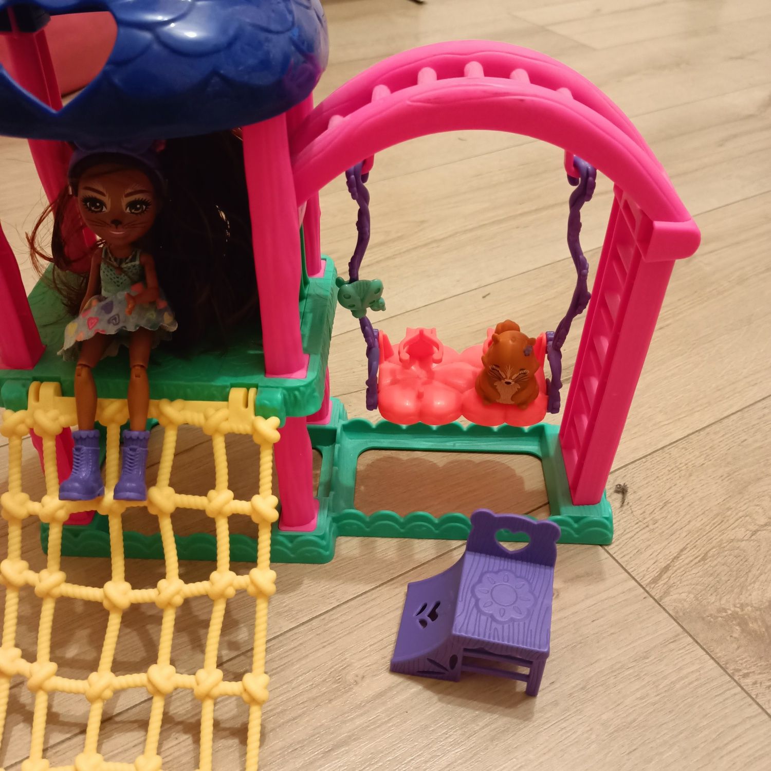 Zestaw enchantimals, mattel, lalki, zlobek