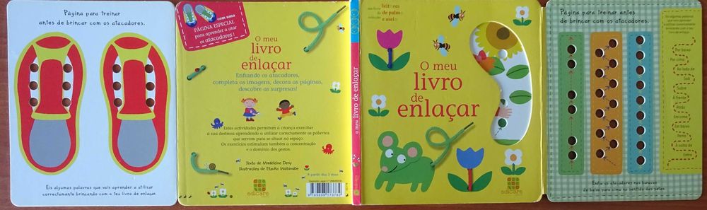 O Meu Livro de Enlaçar - Com Página Para Aprender a Atar Os Atacadores
