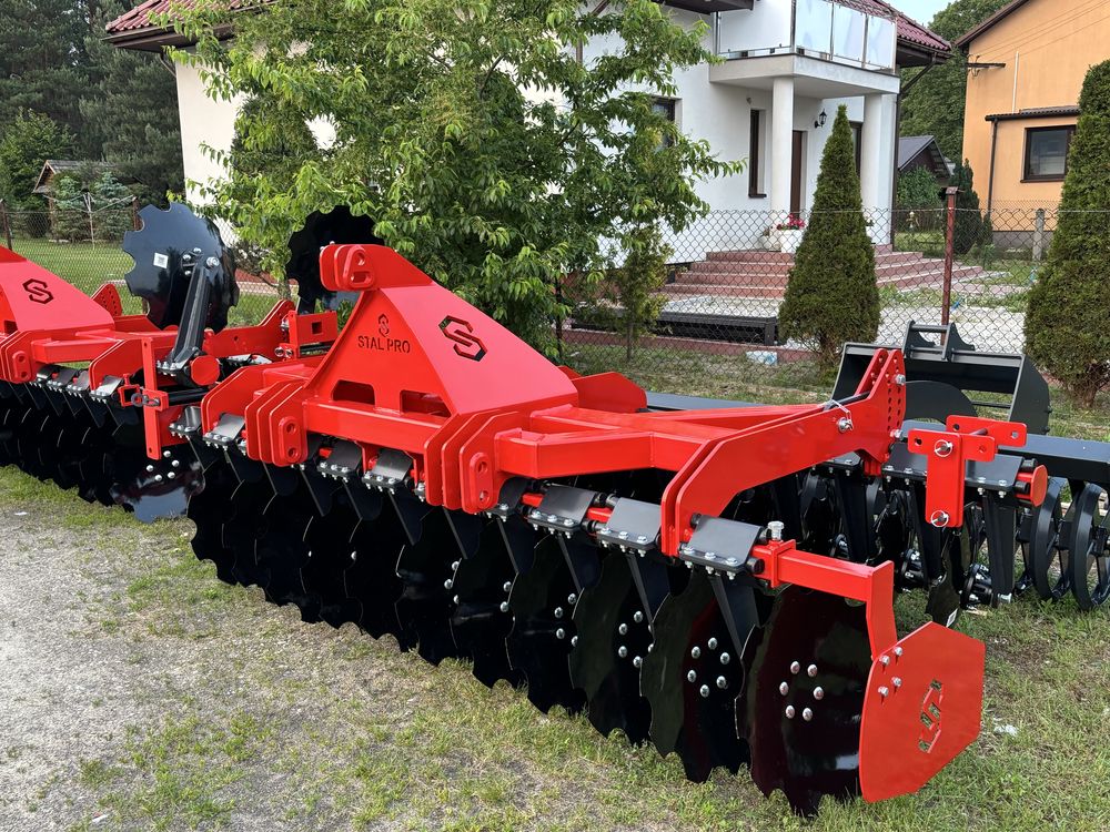 PROMOCJA! Agregat Talerzowy Brona talerzowa 2.5/2.7/3m STAL PRO