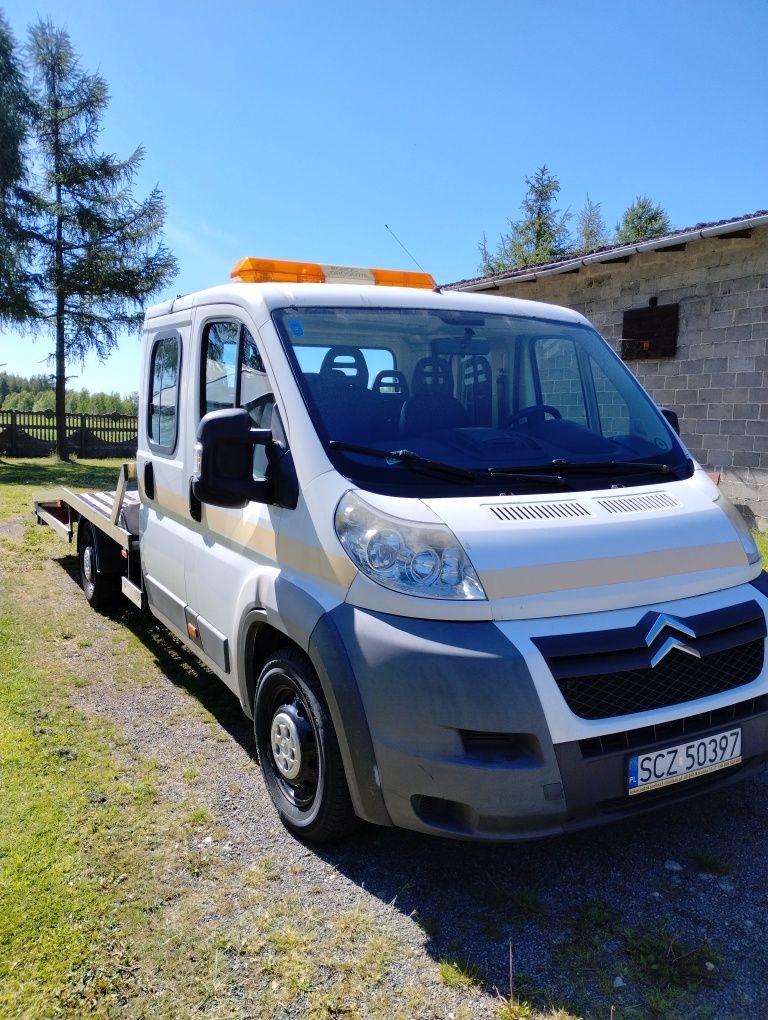 Auto laweta Citroen Jumper 3.0 klima Webasto wciągarka el.