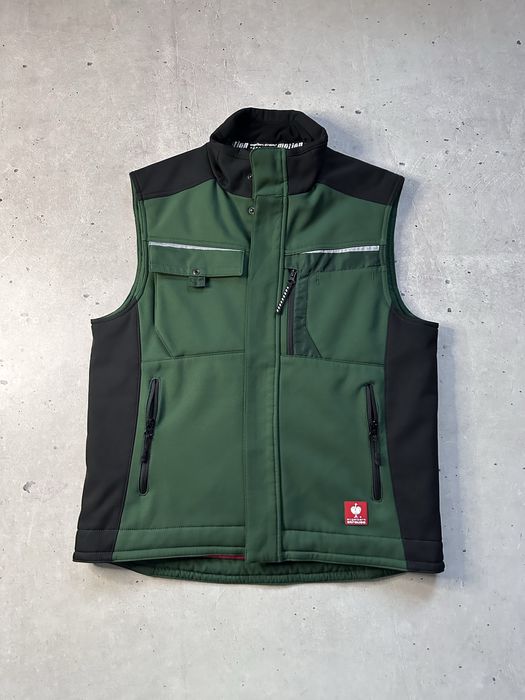Engelbert Strauss Motion Softshell Work Wear Vest робочий одяг жилетка