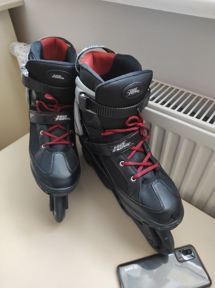 rolki męskie no fear inline fitness skates