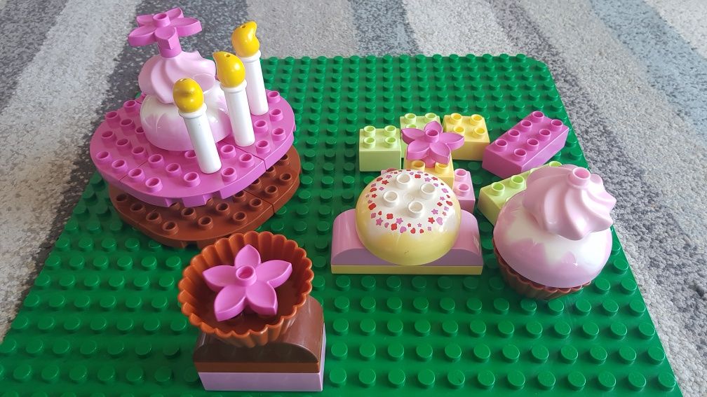 Lego duplo tort ciastka