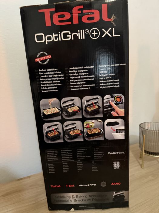 Acessorio de Grelhador de placas Tefal  Optigrill+XL