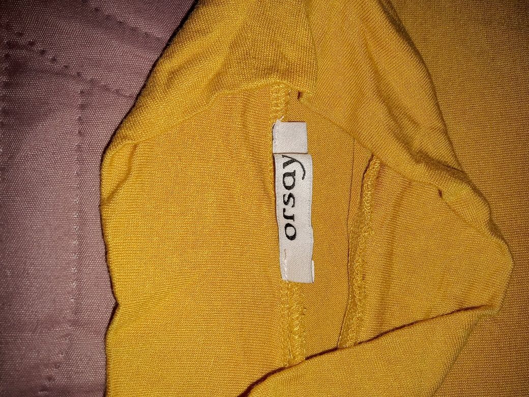 Orsay miodowy żółty polgolf bluzka
